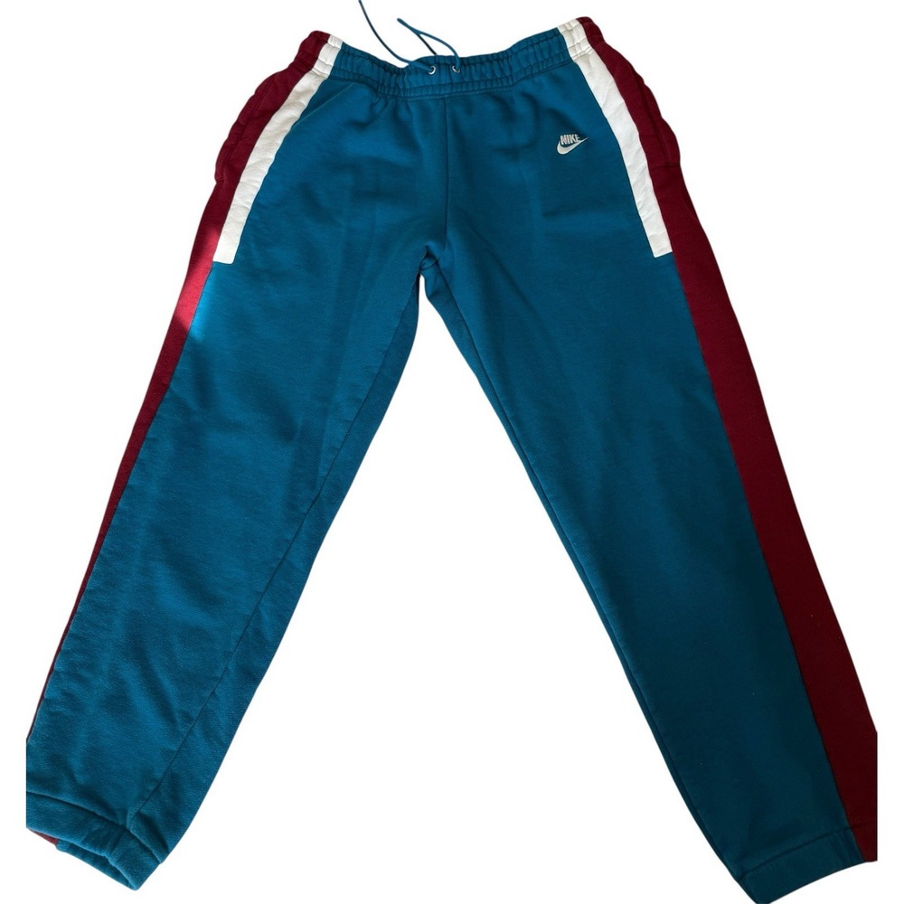 Nike Men's Heavyweight Blue Jogger Sweatpants Sz XL